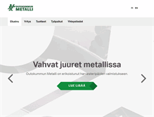 Tablet Screenshot of outokummunmetalli.fi